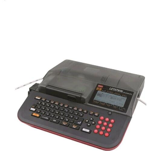 Max LM-550A PVC wire heat shrinkable tube pipe printing label marking cable Connected PC Line Number Printer