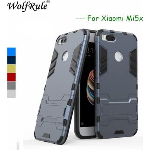 For Xiaomi Mi5x Cases For Xiaomi Mi A1 Cover Soft Silicone + Plastic Kickstand Case For Xiaomi Mi5x Case For Mi 5X Phone Fundas