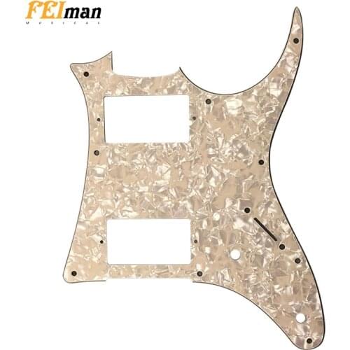 Pleroo Guitar parts pickguards suit for Ibanez GRX20 Japan MIJ Guitar best quality HH Pick guard Music Replacement Accessory
