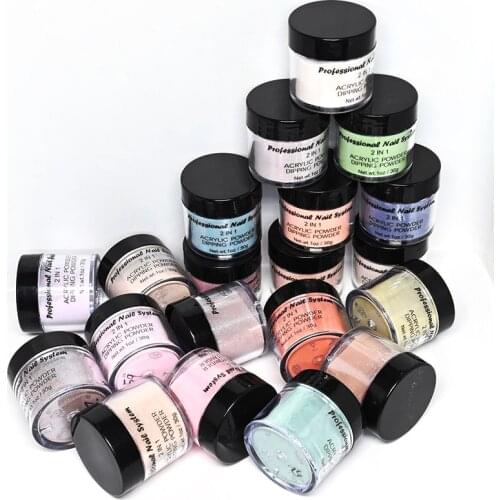 30-1oz 20Colors Acrylic Powder /NAIL POWDER Professional Nail System Cover Acrylic Powder New item 2020 !(1oz COVER NUDE COLOR)