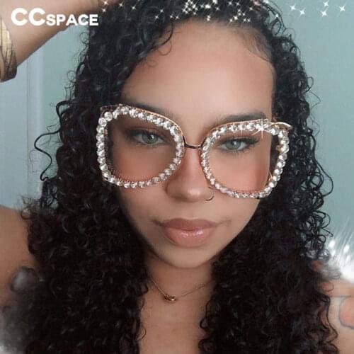 47371 Brand Design Diamond Pearl Oversized Luxury Sunglasses Men Women Fashion Shades UV400 Vintage Glasses