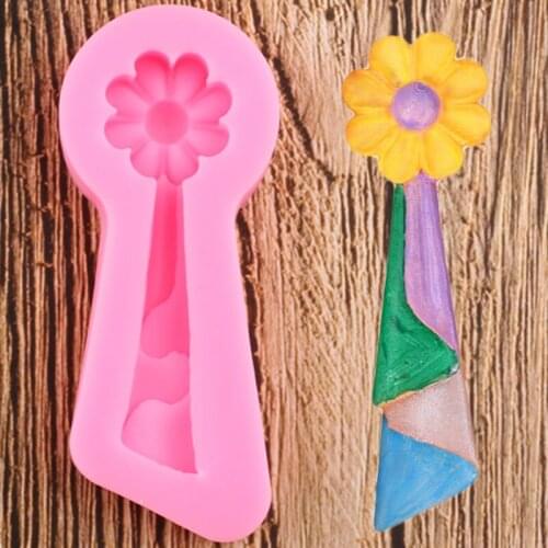 Flower Tassel Border Silicone Molds Fondant Chocolate Mould DIY Party Cake Decorating Tools Candy Polymer Clay Moulds
