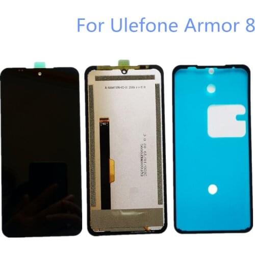 For Ulefone Armor 8 Phone LCD Display And Touch Screen 6.10" Assembly Digitzer Repair Parts With Tools And Adhesive