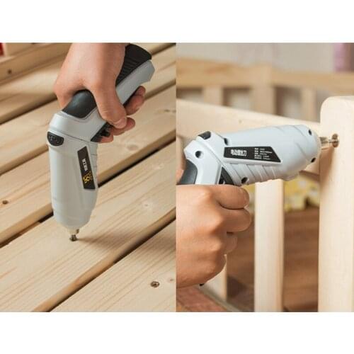 Electrical Screwdriver 3.6V Portable rechargeable-lithium battery Hand Cordless Practical Drill Power Supplies Power Tools