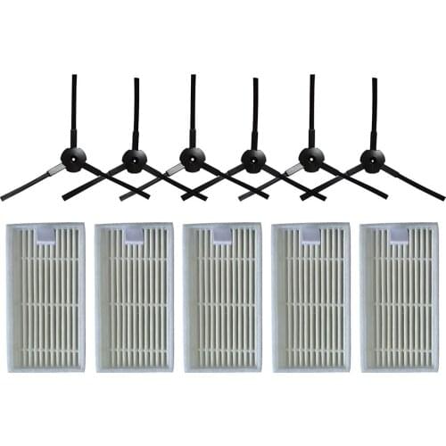 Side Brush Filter For Lidl SilverCrest SSR 3000 A1 Robotic Vacuum Cleaner Corner Brushes Filters Replacement Cleaning Tool