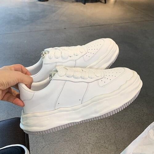 Dirty Shoes Dirty Daddy Platform Women Chunky Sneakers Female 2021 New Summer Thick Bottom Stree Style Lazy Sports Casual Shoes