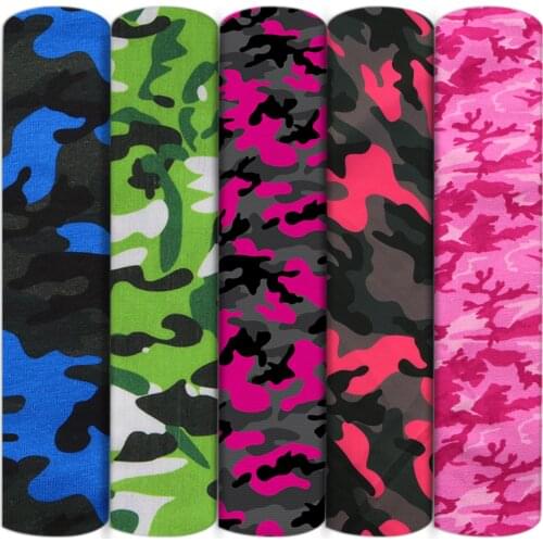 Camouflage Flower 50*145cm Polyester Cotton Sewing Quilting Fabrics Needlework Material DIY Handmade Cloth,1Yc12991