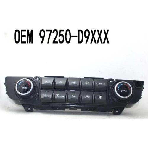 Air conditioning, cold and warm air switch air volume adjustment A / C car cycle For KIA Sportage QL 2016 2017 OEM97250-D9XXX