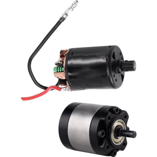 Metal 55T 540 Crawler Brushed Electric Motor Parts Fit for HSP CC01 HPI Axial 1/10 1:10 RC Rock Crawler Car Accessory