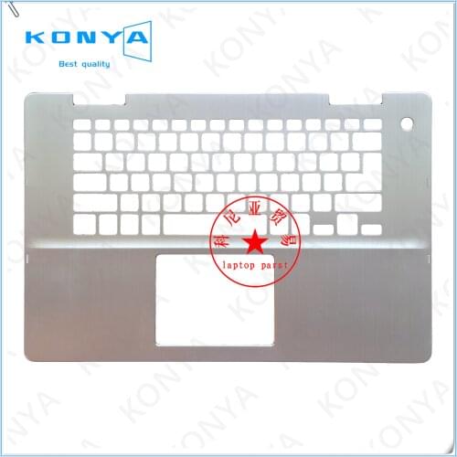 New Original For Dell Inspiron 15 7586 2-in-1 Laptop Palmrest Keyboard Bezel Upper Case Cover PMGW2 0PMGW2