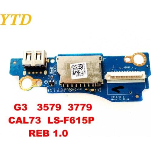 Original for DELL G3 3579 3779 USB board Audio board G3 3579 3779 CAL73 LS-F615P REB 1.0 tested good free shipping