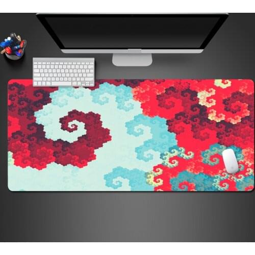 Simple And Ceative Double Personality Mousepad Customized Washable Natural Rubber High Quality Large Table Pads Unique Mats