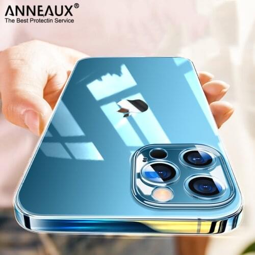 Luxury Shockproof Case For iPhone 13 12 11 Pro Max XS XR X 12 Mini 8 7 6 6S Plus 5S SE Clear Silicone Protective Original Cover