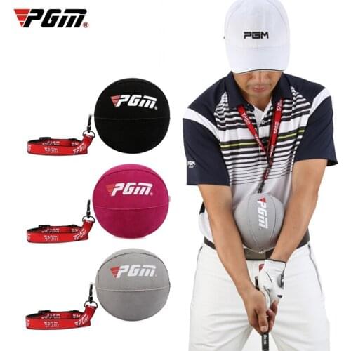 PGM Golf Swing Trainer Ball PVC Smart Inflatable Ball Fixed Arm Posture Corrector Putter Practice Auxiliary Golf Accessories