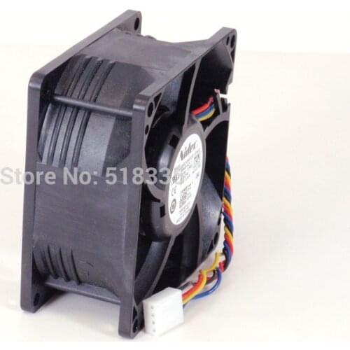 For Nidec H80E12MS1B7-57A02 80x80x38mm Cooling Fan 66.1 CFM 0.58Amp 6.96Watts 12V PWM 4-pin Connector