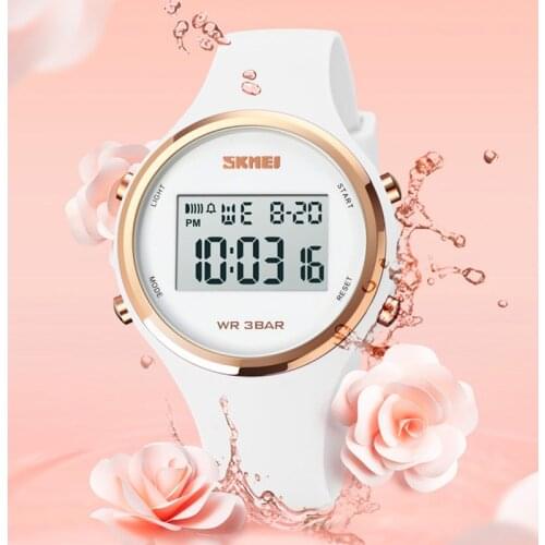Girls Sports Watches Women Waterproof Countdown LED Digital Watches Montre Femme 1720 Wristwatches For Men Reloj Mujer SKMEI