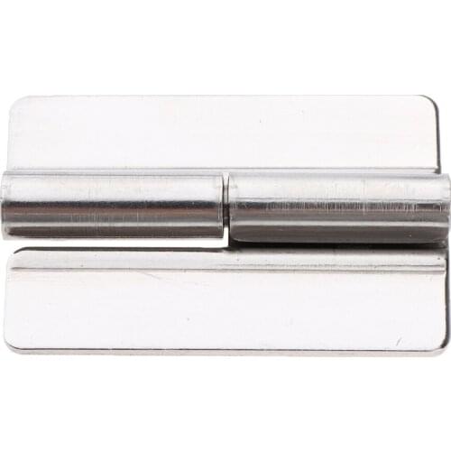 2-inch Long Universal Butt Hinge 5pcs Stainless Steel Non-porous Door Home Furniture Hardware Butt Hinge