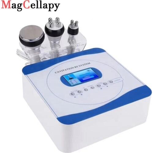 3 in 1 Body Slimming Machine 40k Cavitation Ultrasonic Fat Burning Skin Tightening Lifting RF Beauty Device for Salon Home Use