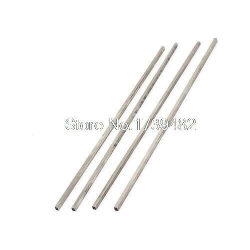 4 Pcs Machinist Metalworking Cutting Lathe HSS Tool Bit 3mm x 3mm x 200mm