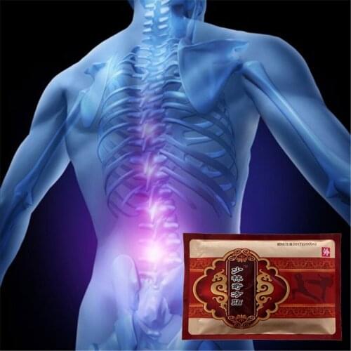 2020 8Pcs Ganoderma lucidum Balm Joint Pain Relief Patch Neck Back Pain Killer Body Massage Relax Analgesic Plasters