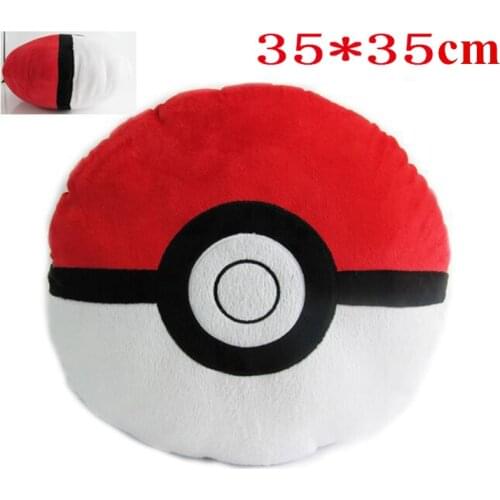 Anime cartoon Pokemon round Pillow small size 35cm*35cm