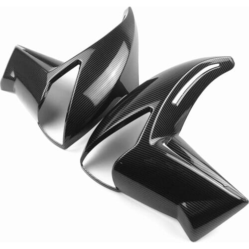 Anti-Carbon Fiber Color Side Panel Radiator Cover ABS Fairing Injection Molded For Kawasaki ER 6N ER6N 2009 2010 2011