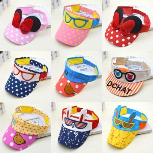 TDX C24 Free shipping Hot Spring and summer child visor 2 - 4 years old male female child cap sunbonnet baby sunscreen sun hat