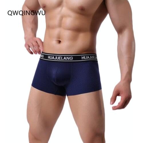 Underwear Mens Boxer Breathable Boxer Homme Pull in Underwear Mens Boxer Shorts Underpants Male Panties Fashion Sexy Boxers
