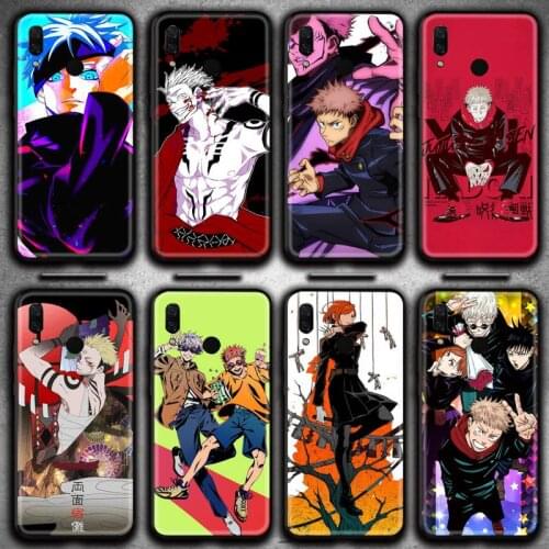 Jujutsu Kaisen Gojo Satoru Phone Case Huawei Y6P Y8S Y8P Y5II Y5 Y6 2019 P Smart Prime Pro