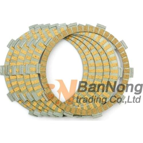 6 pcs Motorcycle Clutch Friction Plate For HONDA Rancher ES TRX350 Shadow 400 VN400 VT400 VT500 SW-T 400