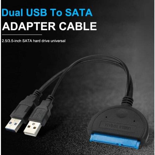 USB 3.0 Adapter Cable External Hard Disk Adapter 2.5 Inch 3.5 Inch Drive HDD SSD Data Cable Converter Computer Accessories