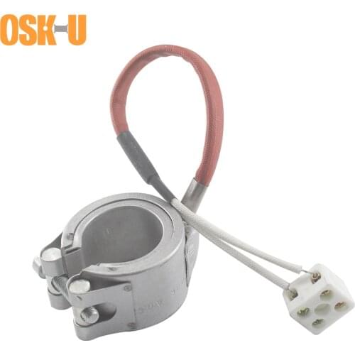 230V 36mm Inner Diameter Ceramic Band Heater 36x40/36x60mm Height Electric Heating Parts for Injection Machine Wattage 300W/400W