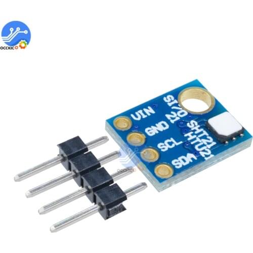 GY21-SI7021 5V Digital Temperature Humidity Sensor Module with I2C IIC Interface High Precision Temperature Sensor Module
