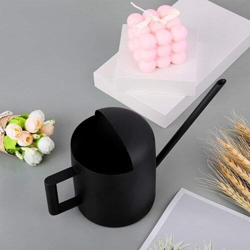 Stainless Steel Water Cans Long Spout Sprinkling Pot Watering Pot for Indoors Outdoors Plant Watering 500ML