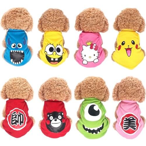 Pet clothes dog vest dog shirts dog clothes small dog clothes cat clothes ropa para mascota verano dog vest winter 100% Cotton