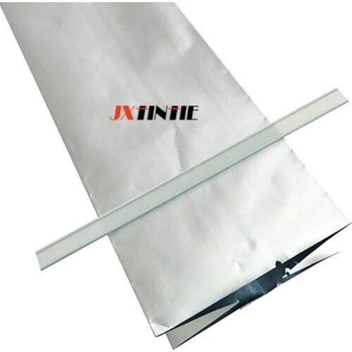 Peel and Stick Tin Ties for Aluminum Foil Coffee Bag, Sealing Strip for Kraft Paper Bag Silver 200PCS