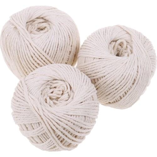 1Roll 229 feet Cooking Tools Butchers Cotton Twine Meat Prep Trussing Turkey Barbecue Strings Meat Sausage Tie Rope Cord