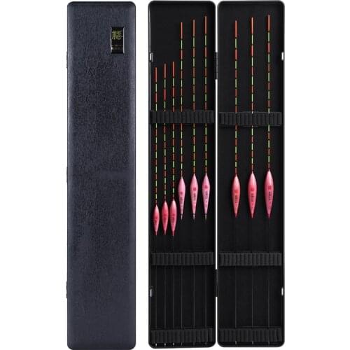 Light Mouth High Sensitivity Polyculture Crucian Carp Reed Float Bold and Eye-catching Float with Box Pesca Accesorios Mar