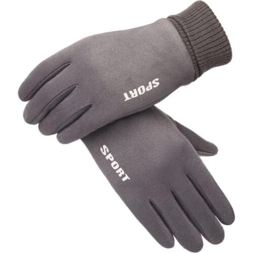 Outdoor Sport Hand Warmer Defense Cold Winter Gloves For Men Driving Car Windproof Motorcyle Cycling Gloves Mittens Touch Screen