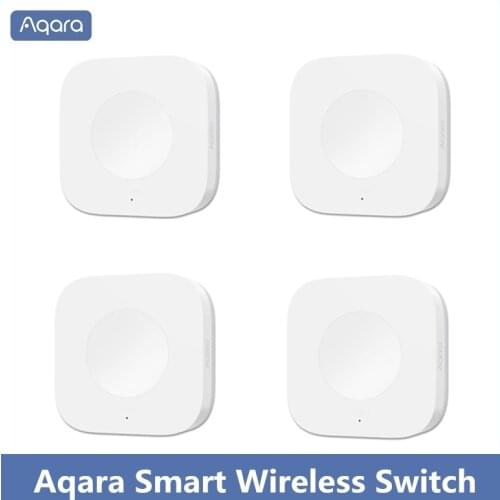 Aqara Smart Wireless Switch Key Built In Gyro Multi-Functional Intelligent ZigBee wifi Remote Control For Xiaomi smart MI home