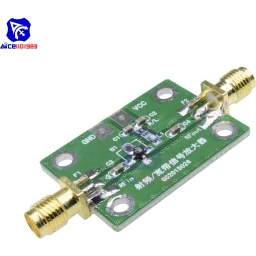 RF Wideband Amplifier High Gain 30dB Low Noise Amplifier LNA For Short Wave FM Radio Remote Control Receiver Development Board