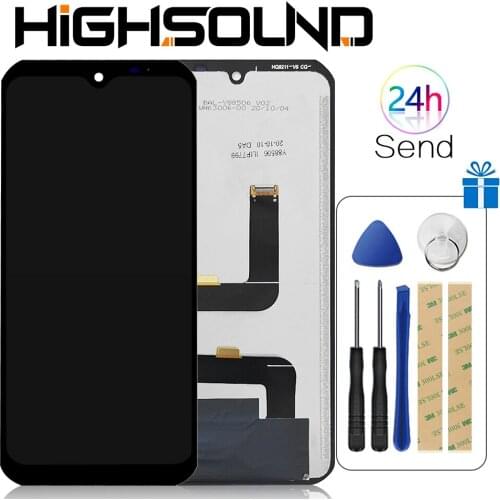 For Doogee S88 Pro LCD Display And Touch Screen Digitizer Assembly 6.3inch For Doogee S88 Plus Phone Screen Replacement For Doo