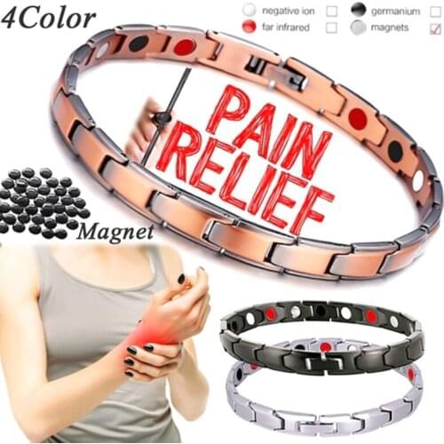 1PCS Men Health Energy Bracelet Bangle for Arthritis Twisted Healthy Magnetic Bracelet for Women Power Therapy Magnets
