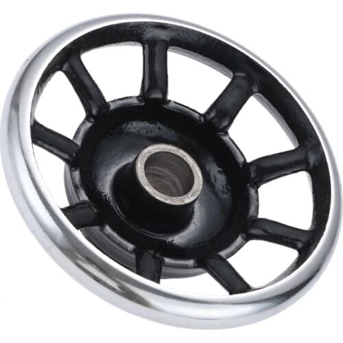 1Pc Metal Sewing Machine Spoke Hand Wheel Pulley Wheel For Old Fashioned Pedal Household Sewing Machine
