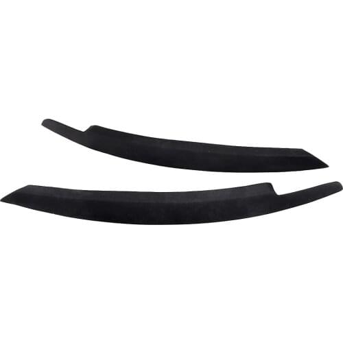 2pcs Car Front Headlight Headlamp Eyebrows Eyelids Cover Trim Fit For VW CC 2013 2014 2015 2016 2017