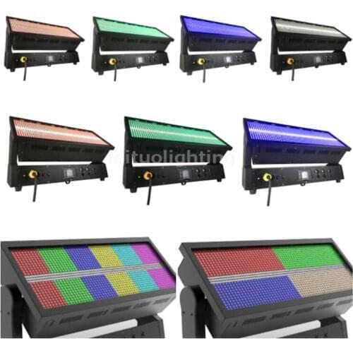 4/lot strobe light stage DMX led light 480w 1320 pcs panel led moving head light stage events lights