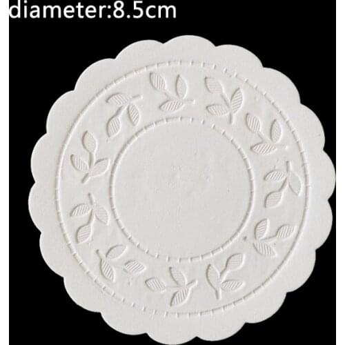 Bar disposable absorbent paper coasters 8.5cm shelf