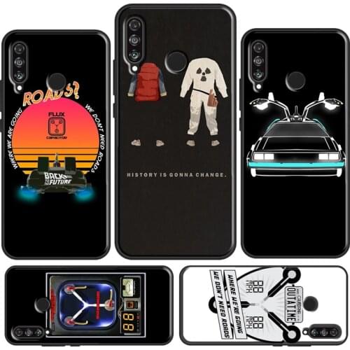 Back to the Future Flux Capacitor Redux Case For Huawei P30 Lite P20 P40 Mate 20 Pro P Smart Z 2019 Nova 5T Honor 8X 9X 8A 10i