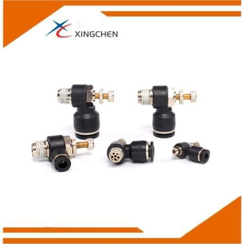 Black connector JSC10-01 JSC10-02 JSC10-03 JSC10-04 JSC12-02 JSC12-03 JSC12-04 peed control valve