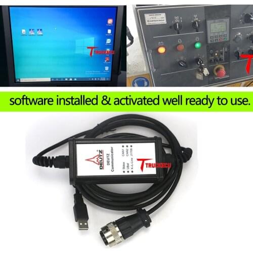 Diagnostic tool for deutz engine kit deutz decom Serdia+Thoughbook CF52 laptop for DEUTZ diagnostic tool